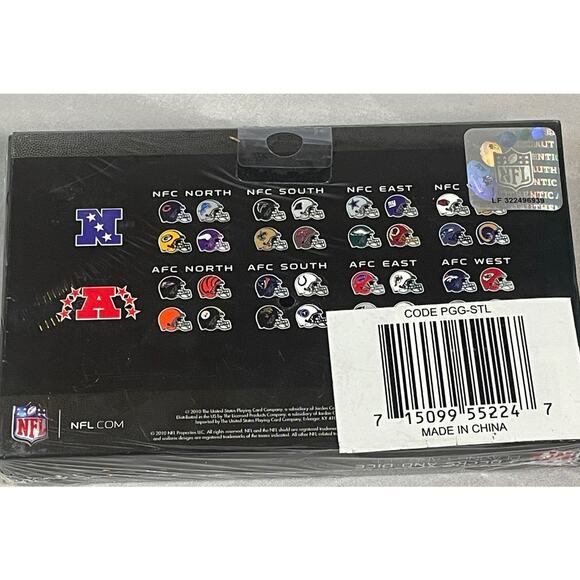 Pittsburgh Steelers Official NFL Team Logo Playing Card Set w/ Bicycle Dice NEW - Picture 2 of 4